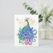Peaceful Peacoco-producten Briefkaart (Staand voorkant)