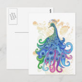 Peaceful Peacoco-producten Briefkaart (Voorkant / Achterkant)