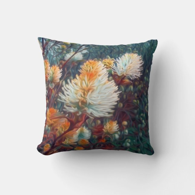 "Peaceful Pearls" Pillow Kussen (Voorkant)