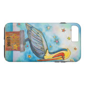 Peaceful Pelican Case-Mate iPhone Case (Achterkant (Horizontaal))