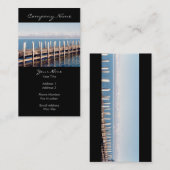 Peaceful Pier Foto Visitekaartje (Voorkant / Achterkant)