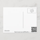 Peaceful Pitbull Briefkaart (Achterkant)