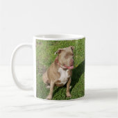 Peaceful Pitbull Koffiemok (Links)