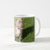 Peaceful Pitbull Koffiemok (Voorkant rechts)