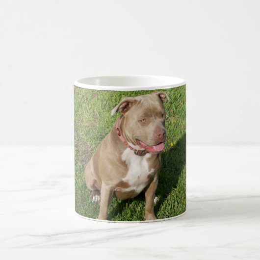 Peaceful Pitbull Koffiemok (Center)