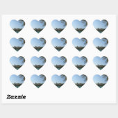Peaceful Place Heart Sticker (Vel)
