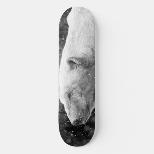 Peaceful Polar Beer Persoonlijk Skateboard (Voorkant)