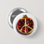 Peaceful Pomegranate Button (Voorkant /achterkant)