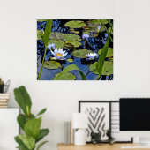 Peaceful Pond Poster (Thuiskantoor)