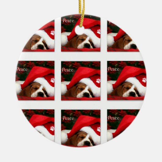 Peaceful Puppy Ornament (Voorkant)