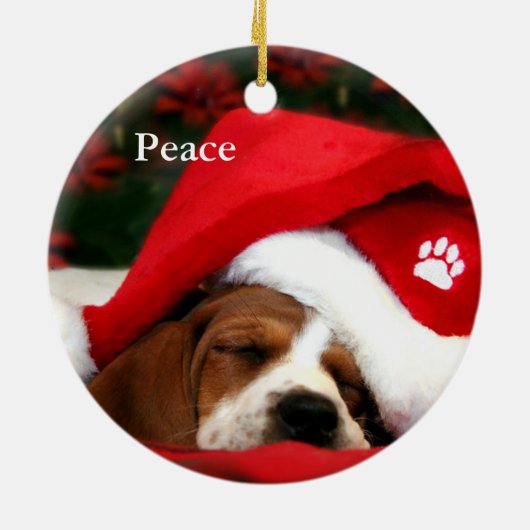 Peaceful Puppy Ornament (Achterkant)