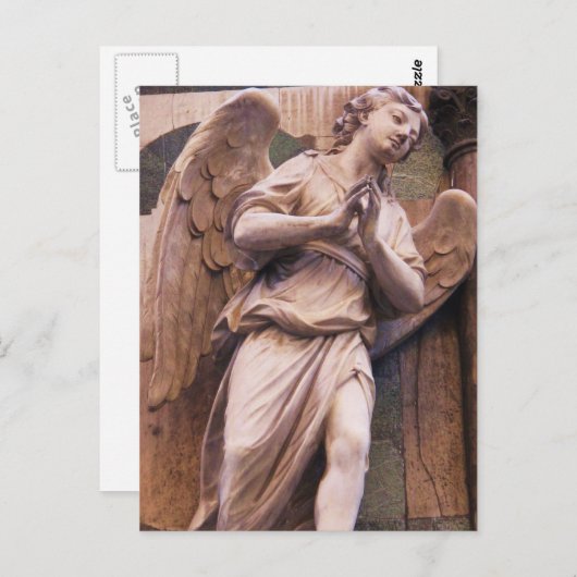 Peaceful Renaissance Angel Briefkaart (Voorkant / Achterkant)