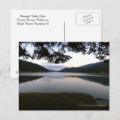 Peaceful Ruth Lake..... Briefkaart (Voorkant / Achterkant)