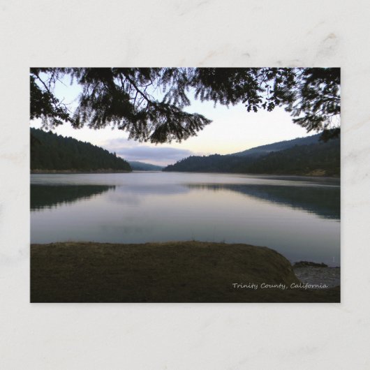 Peaceful Ruth Lake..... Briefkaart (Voorkant)