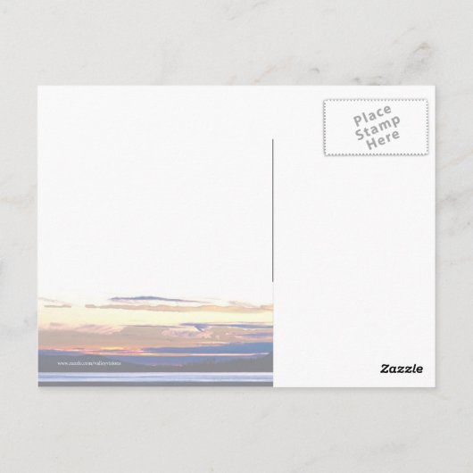 Peaceful Scene Briefkaart (Achterkant)