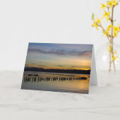 Peaceful Scene Kaart (Gele Bloem)