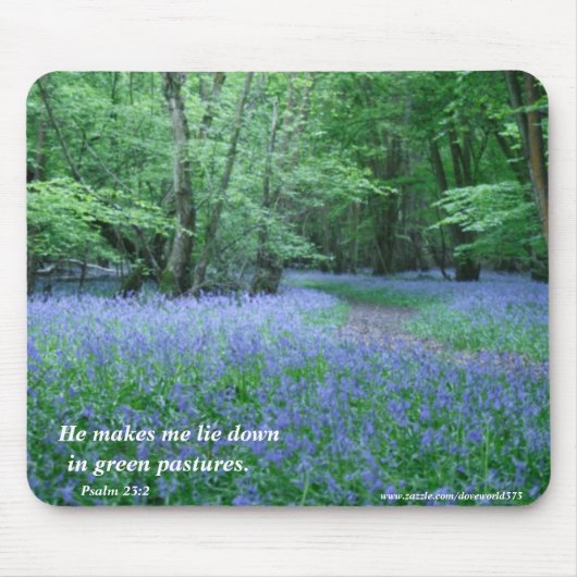 Peaceful Scene Mousepad Muismat (Voorkant)