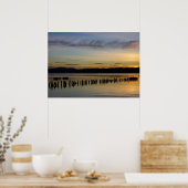 Peaceful Scene Poster (Keuken)