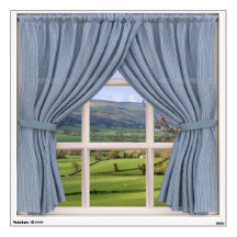 Peaceful ScenerWindow Uitzicht: Green Valley