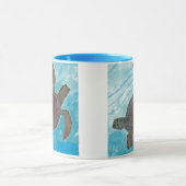 Peaceful Sea Turtle Mug Mok (Midden)