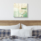 Peaceful Shore Canvas Afdruk (Insitu (Slaapkamer))