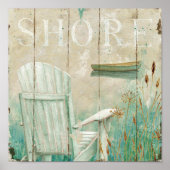 Peaceful Shore Poster (Voorkant)