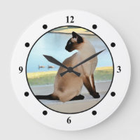 Peaceful Siamese Cat Painting
