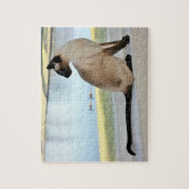 Peaceful Siamese Cat Painting Legpuzzel (Verticaal)
