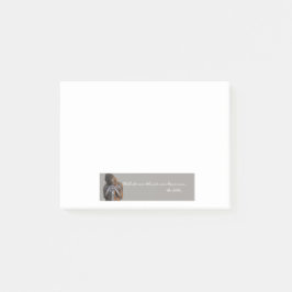 Peaceful Silver Boeddha met wijsheid citaat Post-it® Notes