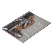 Peaceful Silver Boeddha, wijs citaat Notitieboek (Linkerzijde)