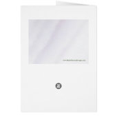 Peaceful Sjabloon Group condoleert sympathie kaart (Achterkant)