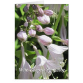 Peaceful Sjabloon Group condoleert sympathie kaart (Voorkant)