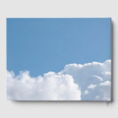 Peaceful Sky Funeral Memorial Gastboek Gastenboek (Achterkant)