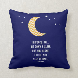 Peaceful Sleep, maan, marineachtergrond Verse Kussen