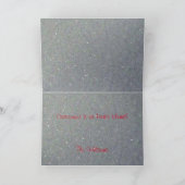 Peaceful Snowy Boerderij Scene-kerstkaart Feestdagen Kaart (Binnen)