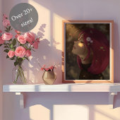 Peaceful Soft Radiance Poster