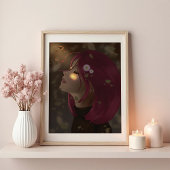 Peaceful Soft Radiance Poster