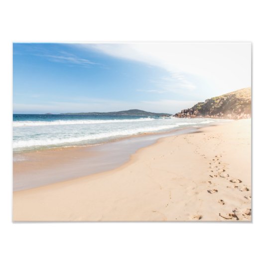 Peaceful strand print foto afdruk (Voorkant)
