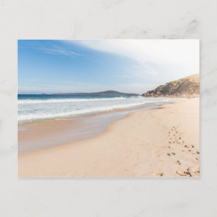 Peaceful strand scene briefkaart
