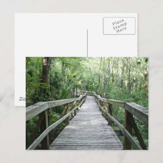 Peaceful Stroll Briefkaart (Voorkant / Achterkant)