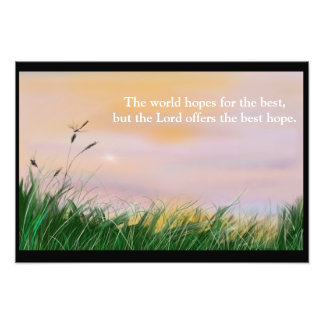 Peaceful Sunset Foto Afdruk