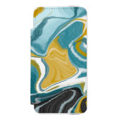 Peaceful Swirls Incipio iPhone Portemonnee Hoesje (Voorkant Agenda)