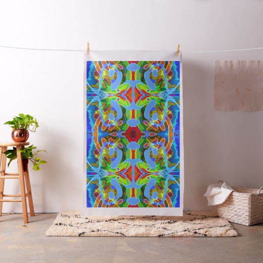 Peaceful Swirls Stof (Voorbeeld)