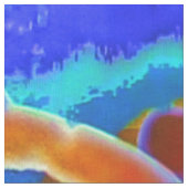 Peaceful Swirls Stof (Close Up)