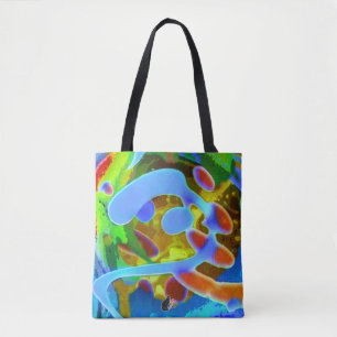 Peaceful Swirls Tote Bag