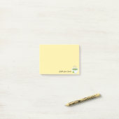 Peaceful Tea Cup Post-it® Notes (Op bureau)