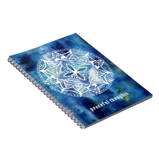 Peaceful Thoughts-laptop Notitieboek (Rechterzijde)