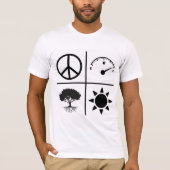 Peaceful Tredengliph T-shirt (Voorkant)