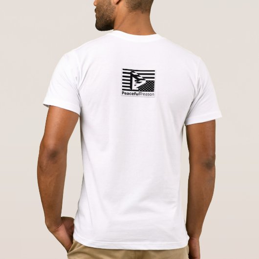 Peaceful Tredengliph T-shirt (Achterkant)