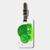 Peaceful Turtle Bagagelabel (Voorkant verticaal)